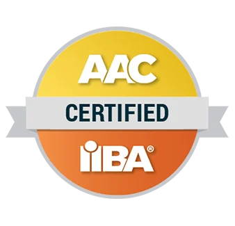 IIBA® - AAC™ Exam Prep badge